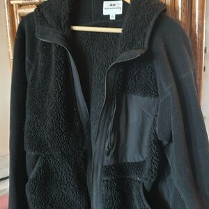 Uniqlo White Mountaineering Hooded Fleece Jacket. Medium